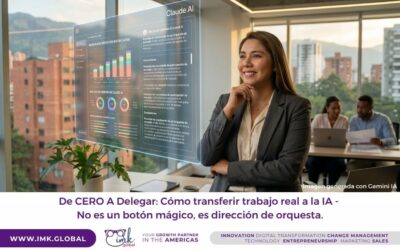 De CERO A Delegar: Cómo transferir trabajo real a la IA – No es un botón mágico, es dirección de orquesta.